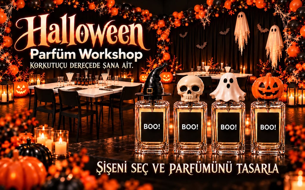 BOO. by bo. | Ankara Halloween Parfüm Workshop