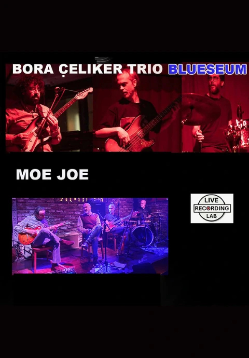 Bora Çeliker Trio blueseum ve Moe Joe
