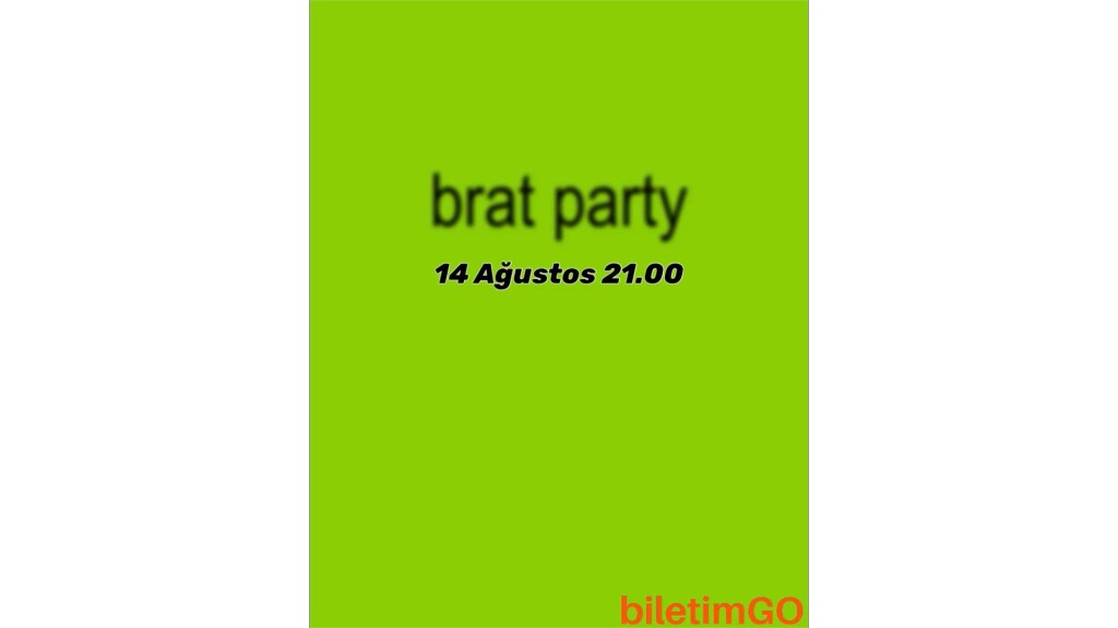 brat party