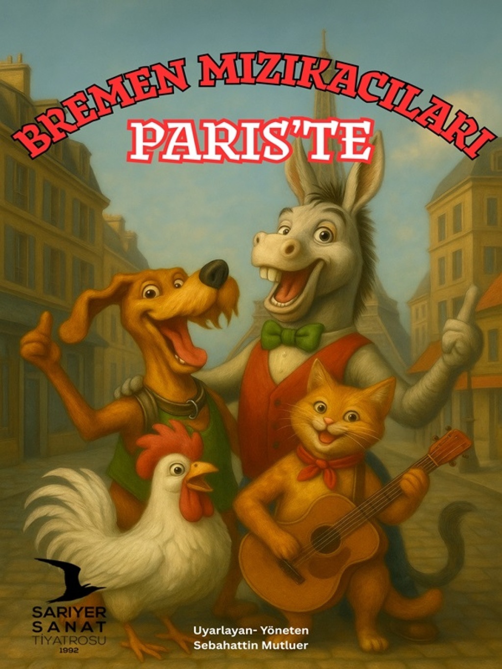 Bremen Mızıkacıları Pariste