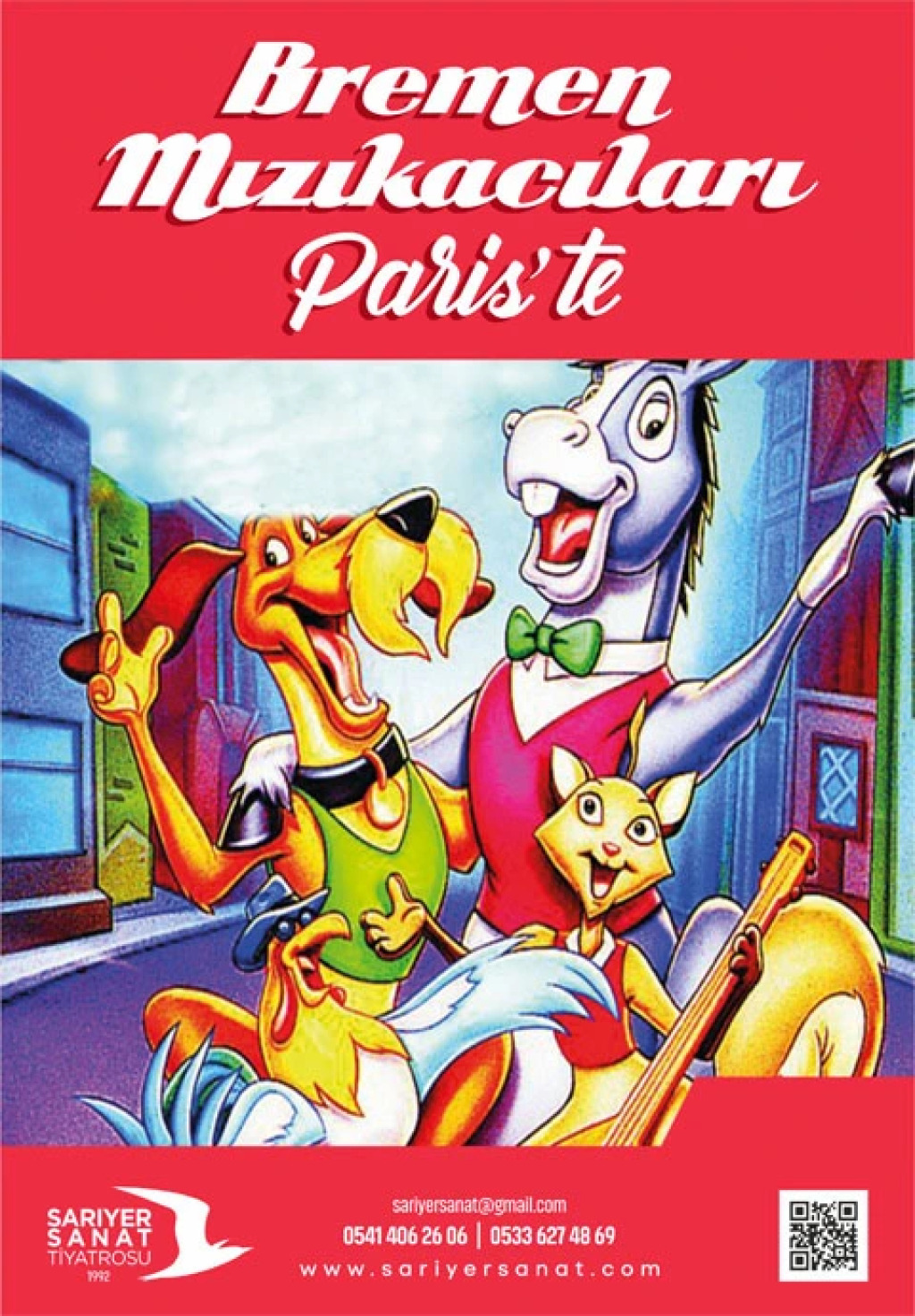 Bremen Mızıkacıları Paris'te