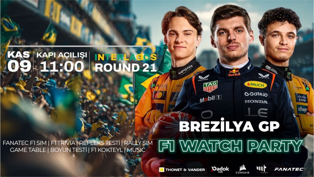 Brezilya GP F1 Watch Party