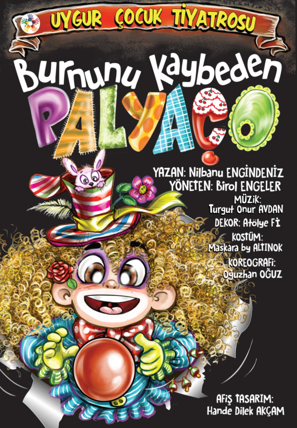 Burnunu Kaybeden Palyaço Çocuk