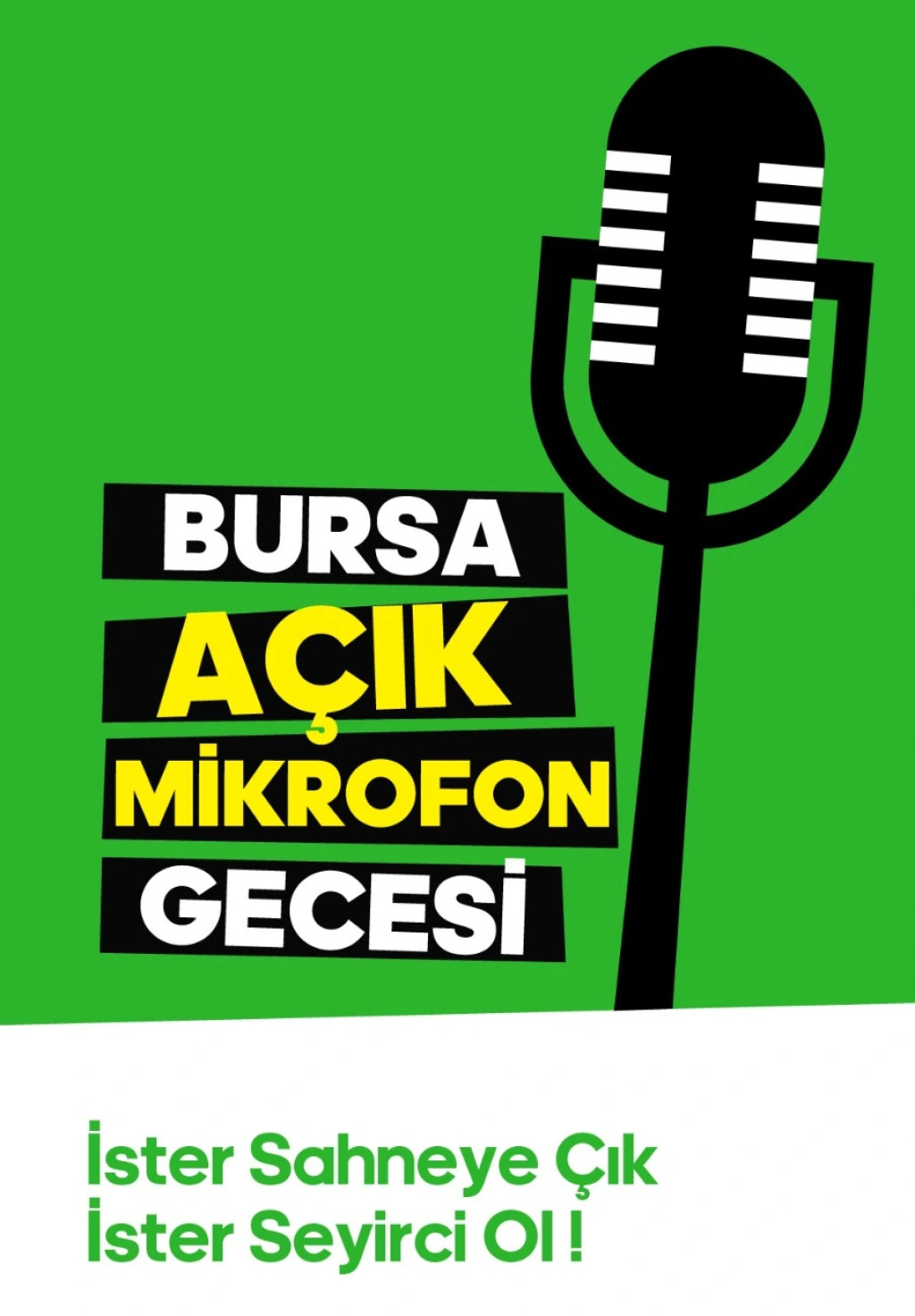 Bursa Açık Mikrofon Stand Up