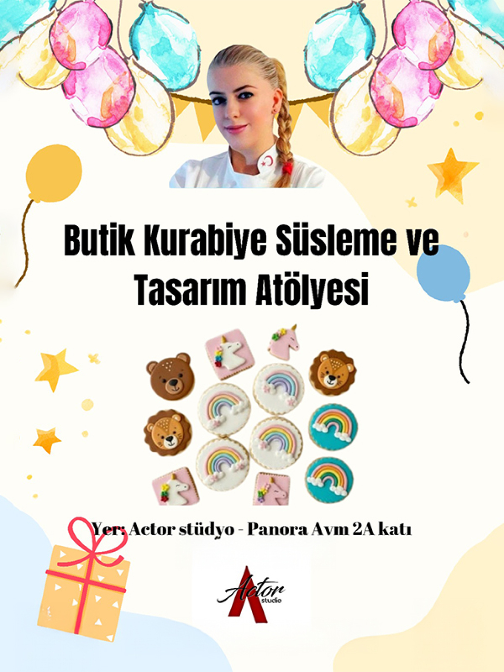 Butik Kurabiye Süsleme ve Tasarım Atölyesi