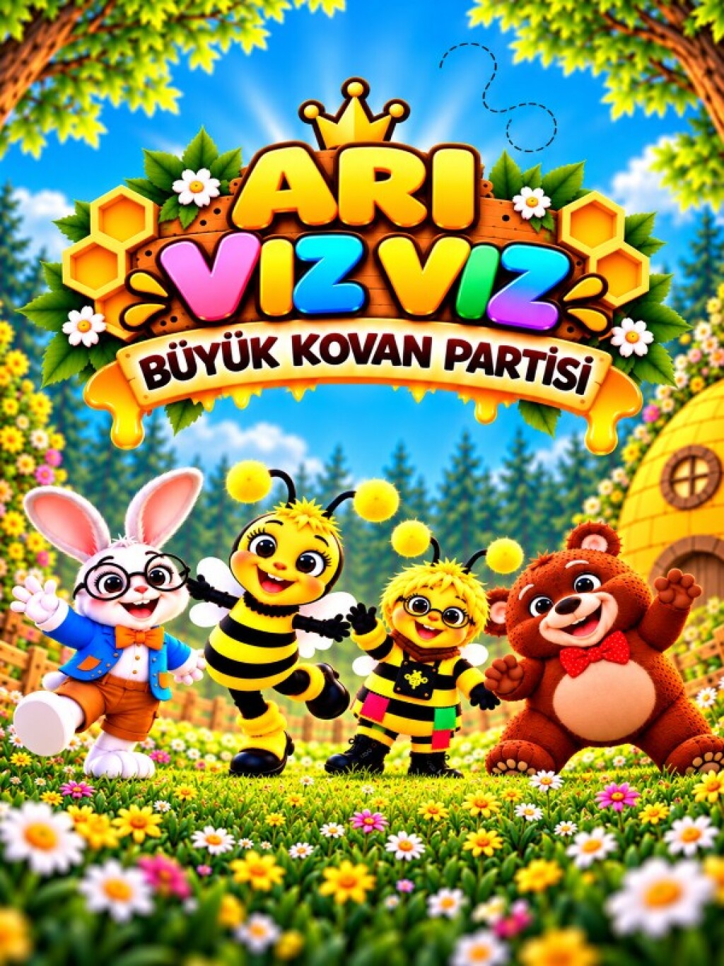 Büyük Kovan Partisi Arı Vız Vız