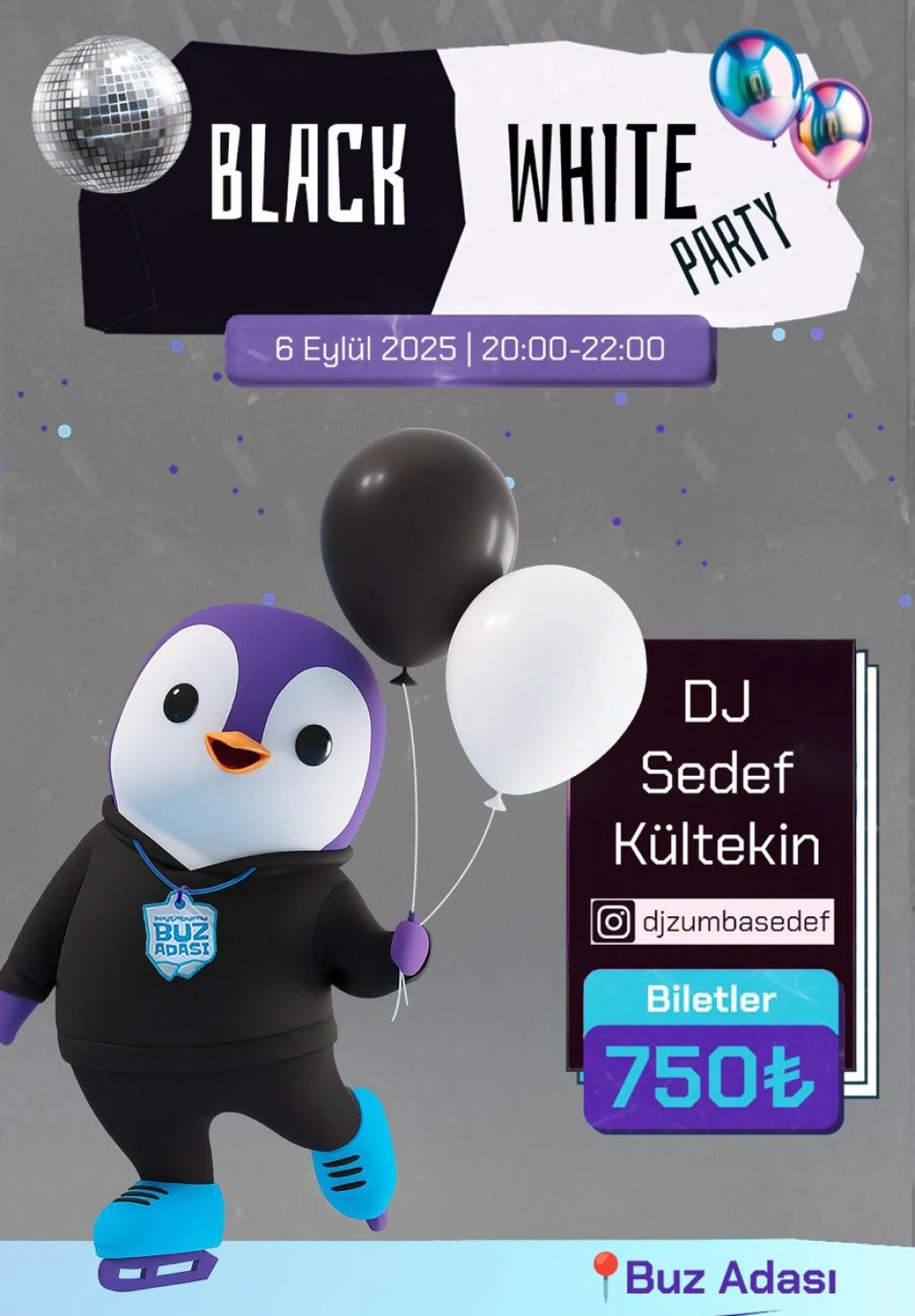 Buz Adası Black & White Party