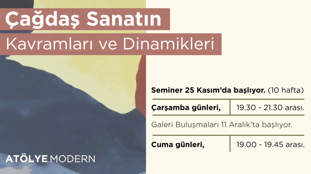Çağdaş Sanatın Kavramları Ve Dinamikleri