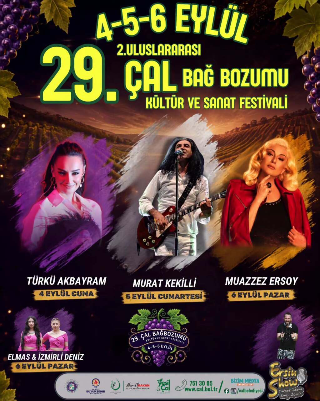 Çal Bağ Bozumu Kültür Ve Sanat