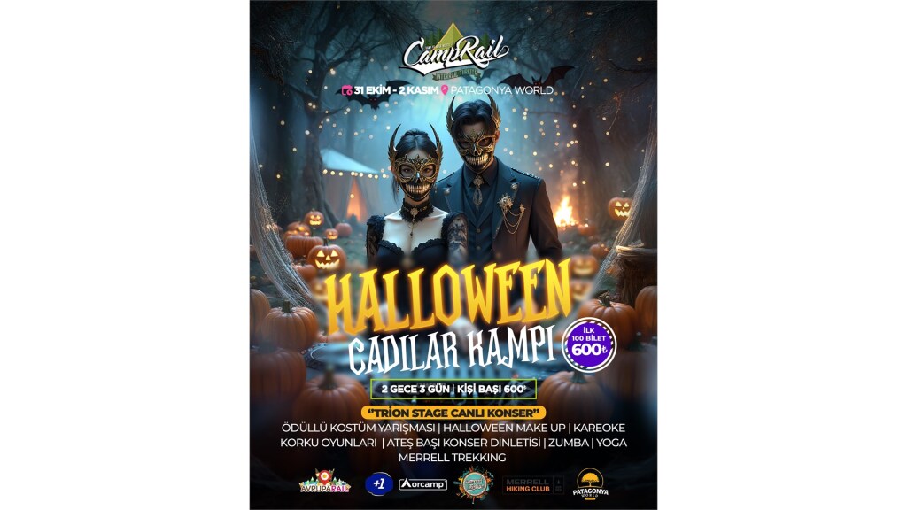 Camprail Halloween Sonbahar Kampı