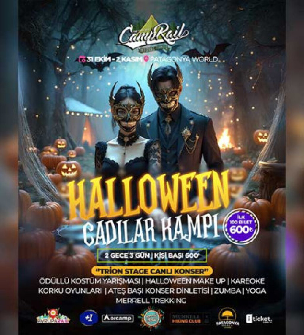Camprail Halloween Sonbahar Kampı