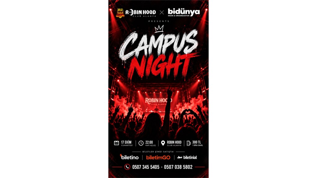 Campus Night ( Robinhood Alanya )