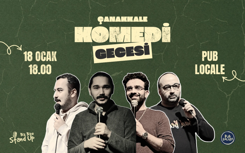 Çanakkale Komedi Gecesi & Açık Mikrofon