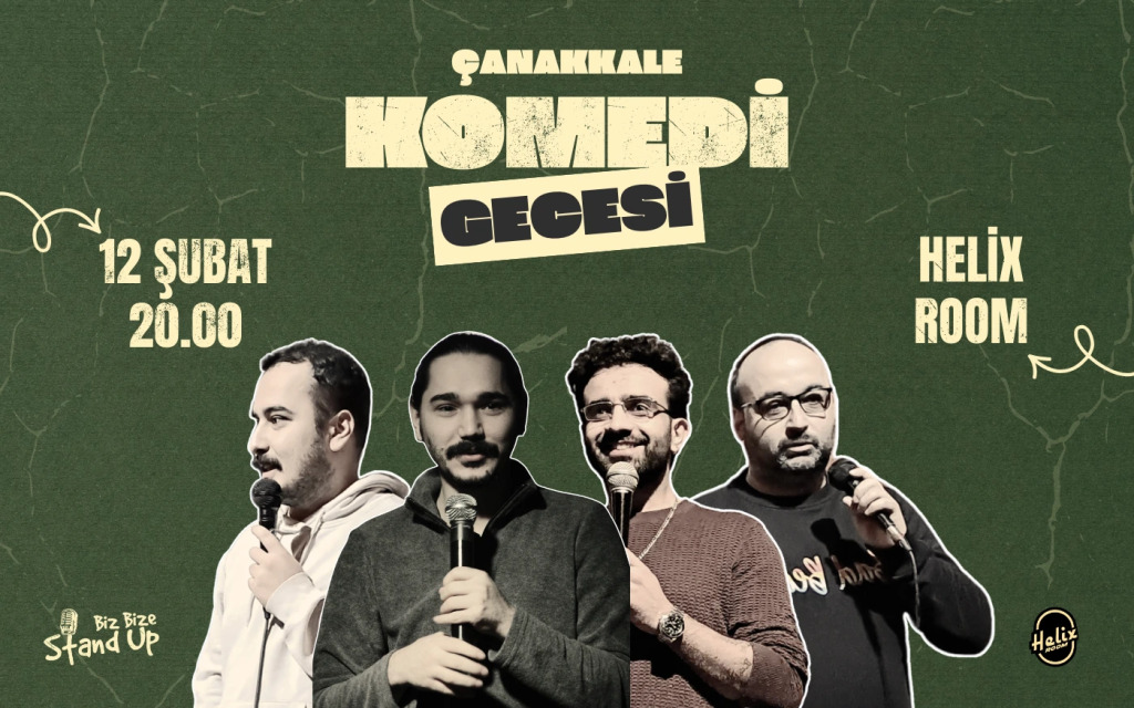 Çanakkale Komedi Gecesi & Açık Mikrofon