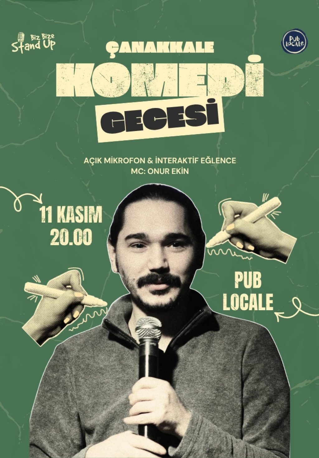 Çanakkale Komedi Gecesi & Açık Mikrofon