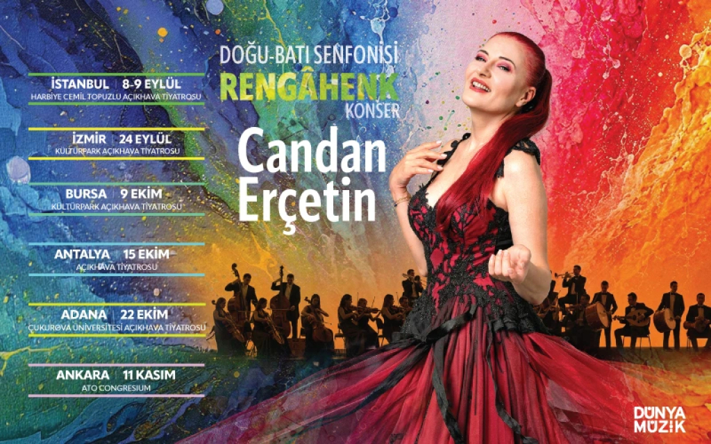 Candan Erçetin - Doğu Batı Senfonisi - Rengâhenk