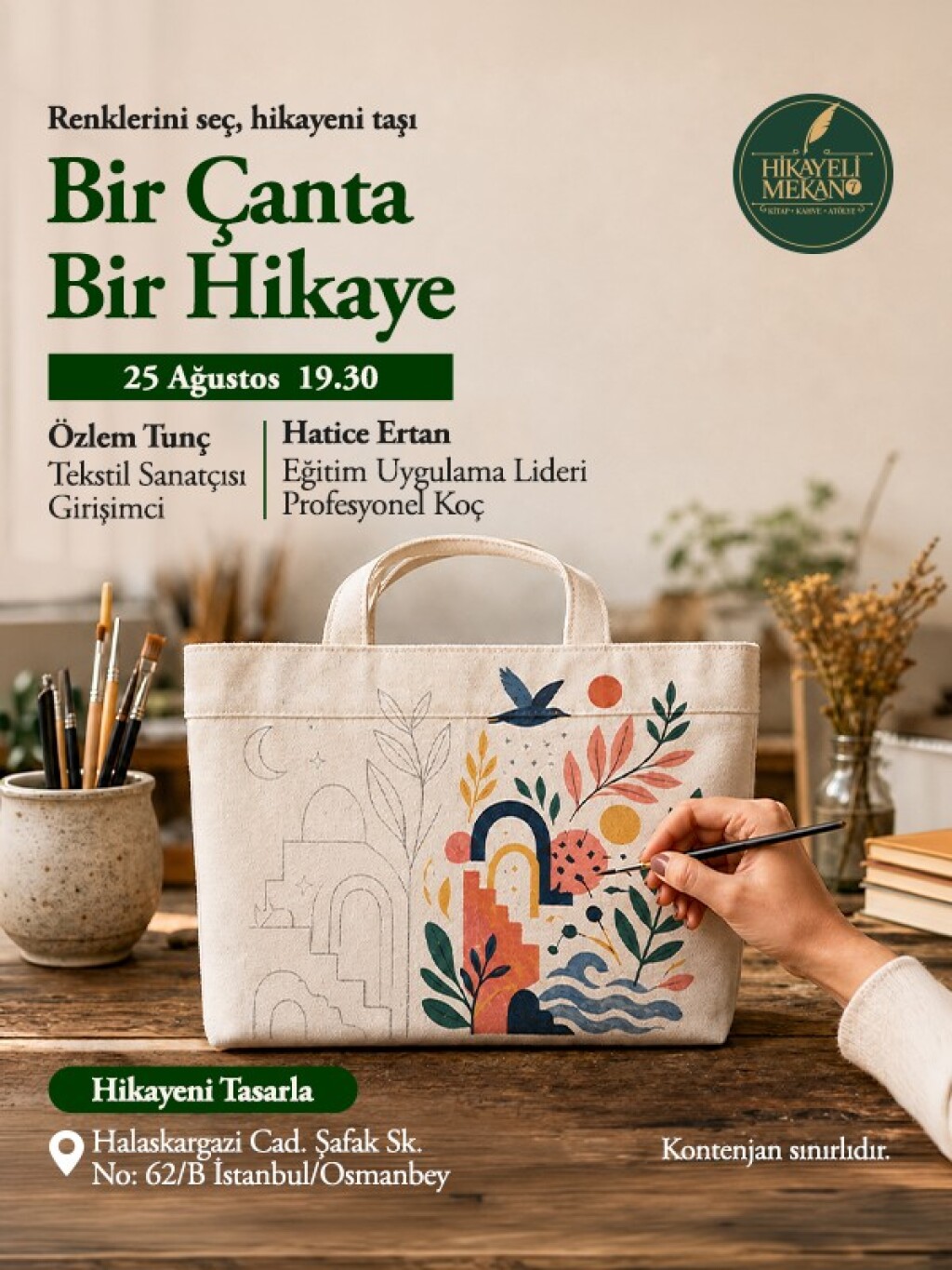 ÇANTA BOYAMA ATÖLYESİ
