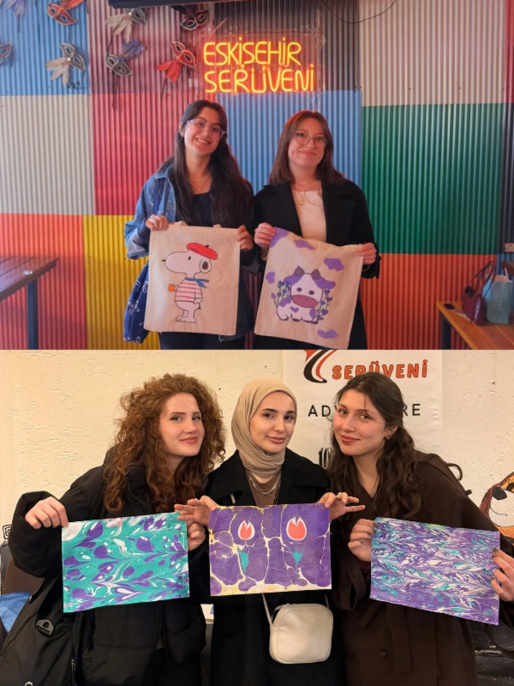 Çanta Boyama & Ebru Workshop