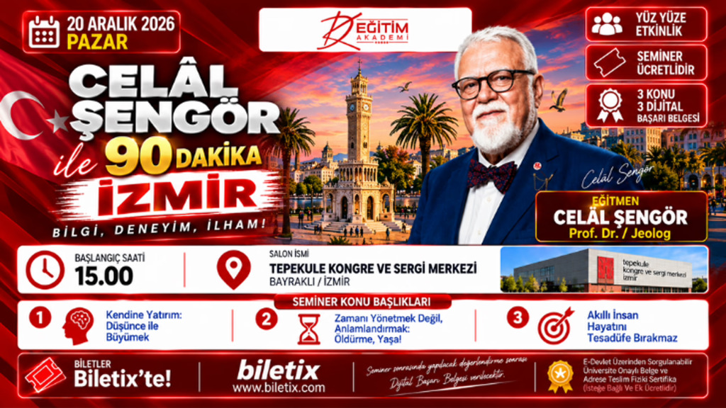 Celal Şengör ile 90 Dakika - İzmir