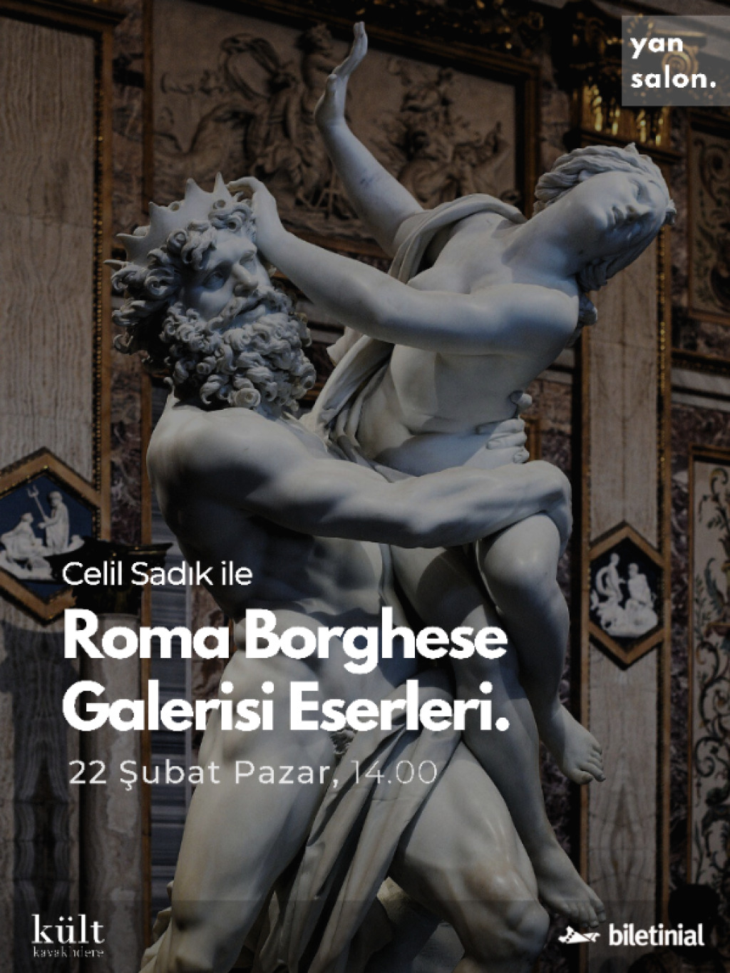 Celil Sadık ile Roma Borghese Galerisi Eserleri