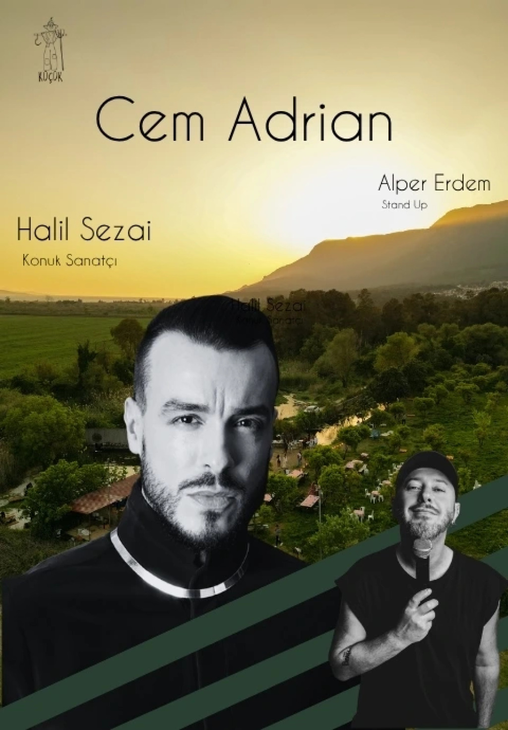 Cem Adrian ile Küçük Sahne'de Büyüleyici Bir Gece