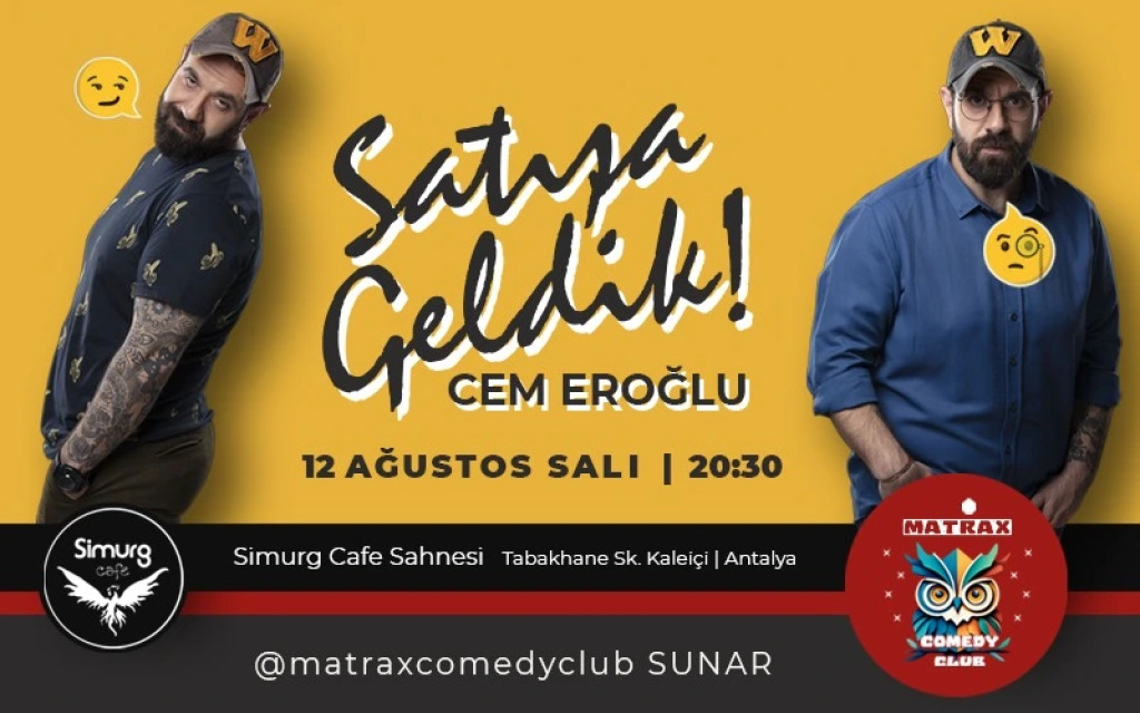 Cem Eroğlu ile Satışa Geldik