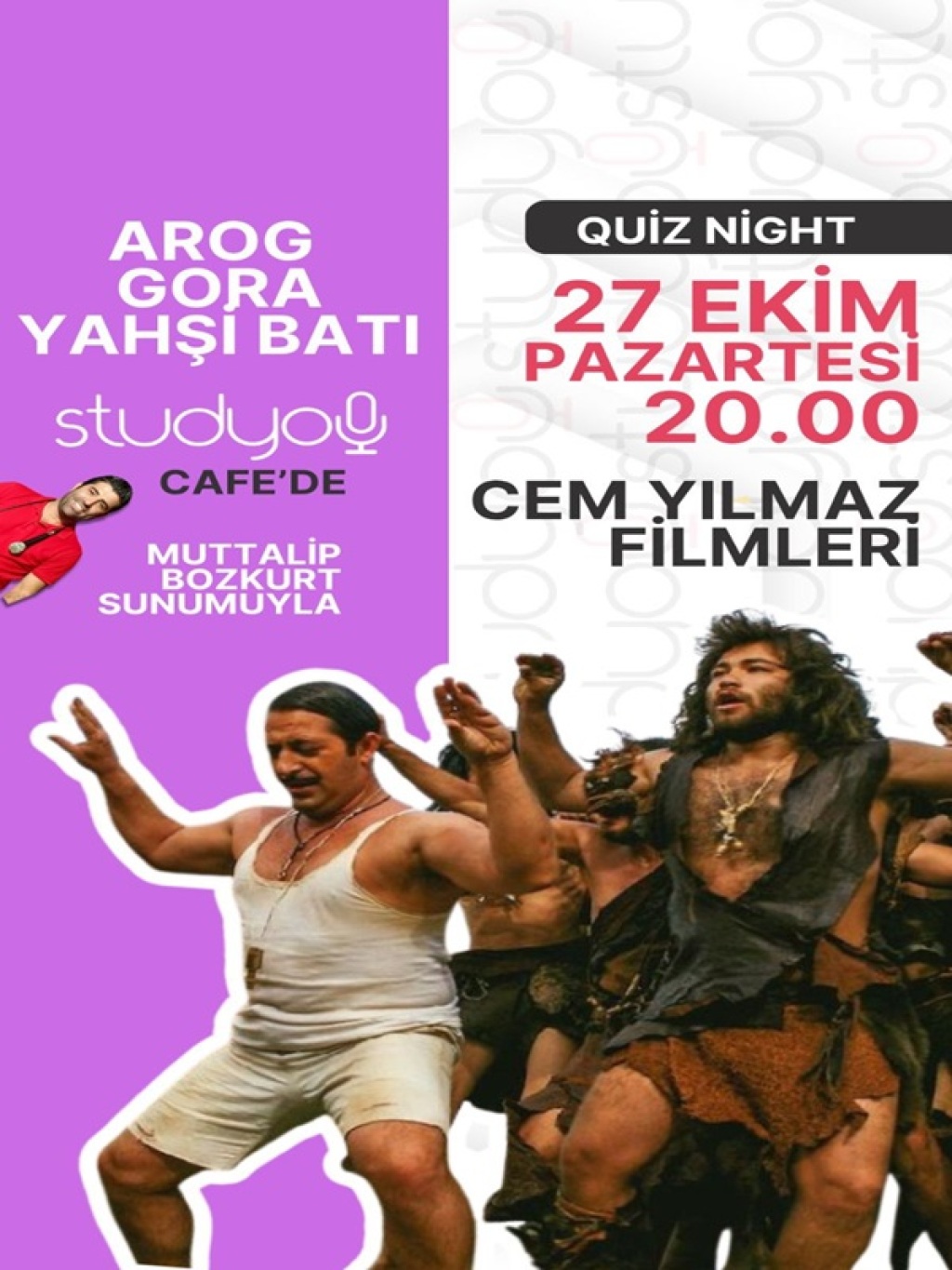 Cem Yılmaz Filmleri Quiz Night (A.R.O.G. - G.O.R.A. - Yahşi Batı)