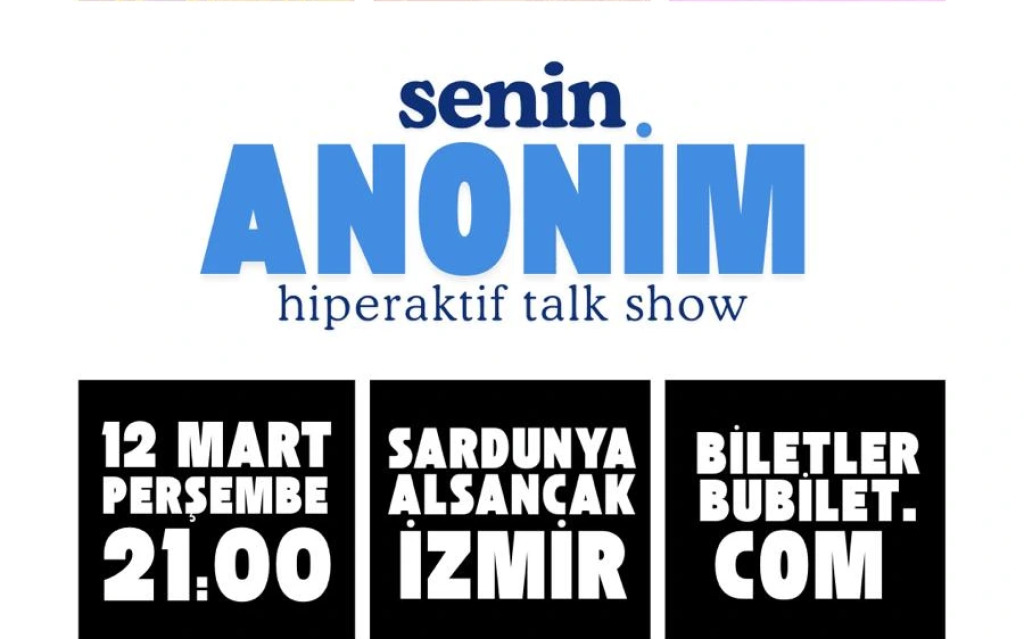 Cemal Caner Yavuz Sunar: SENİN ANONİM!