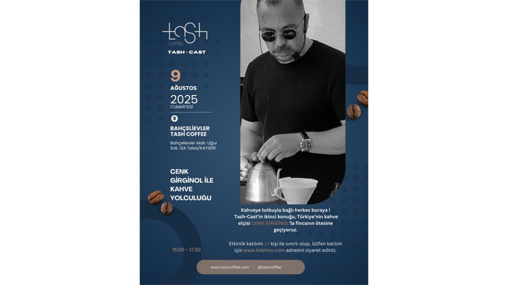 CENK GİRGİNOL İLE KAHVE YOLCULUĞU