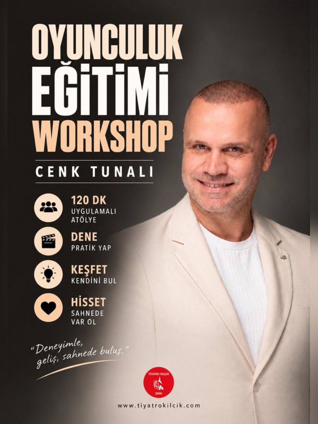 Cenk Tunalı ile Oyunculuk Workshop