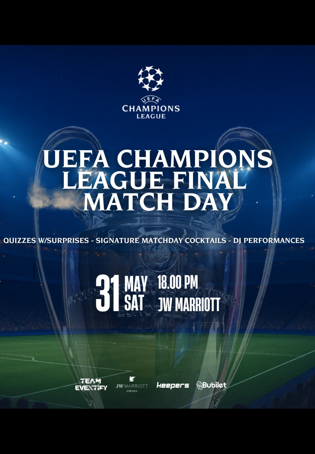 CHAMPIONS LEAGUE FINAL MATCH DAY