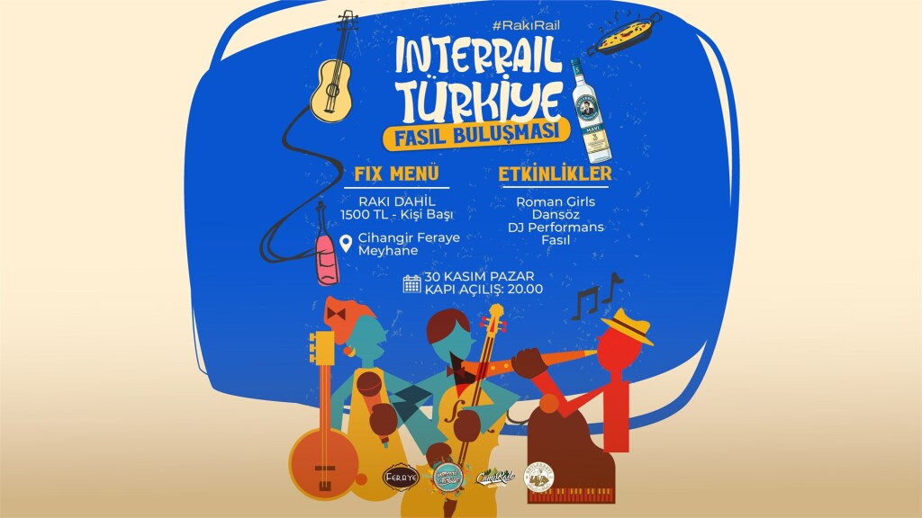 Cihangir'de Rakı & CampRail Kaynaşma Gecesi!