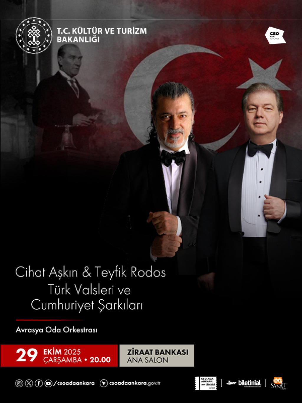 Cihat Aşkın & Teyfik Rodos "Türk Valsleri ve Cumhuriyet Şarkıları"