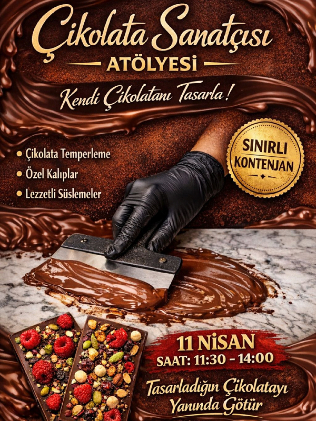 Çikolata Sanatçısı Atölyesi