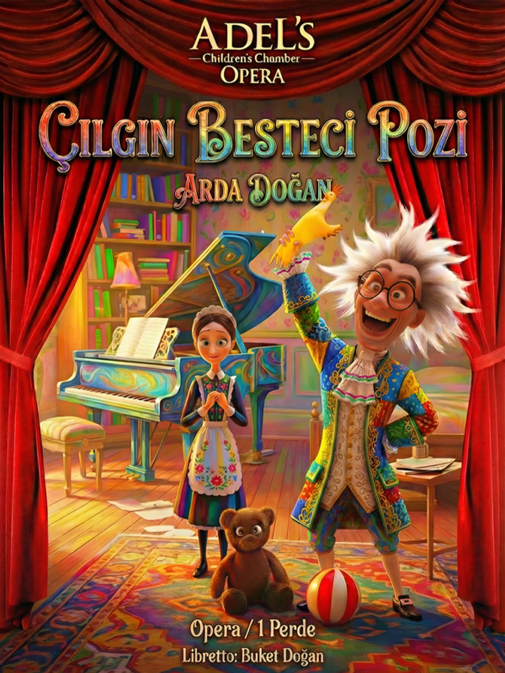 Çılgın Besteci Pozi Çocuk ve Aile Operası