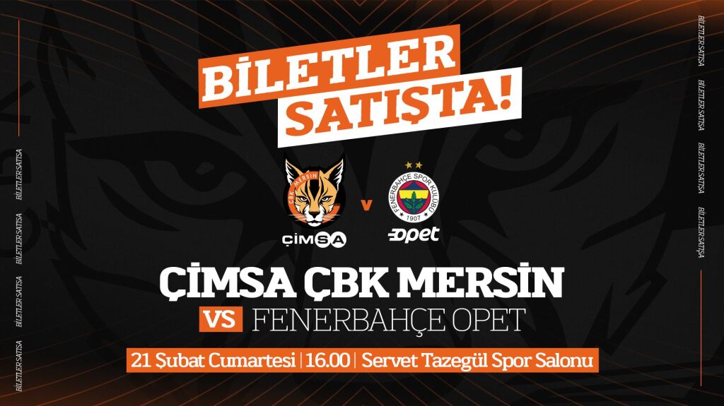 Çimsa ÇBK Mersin - Fenerbahçe Opet