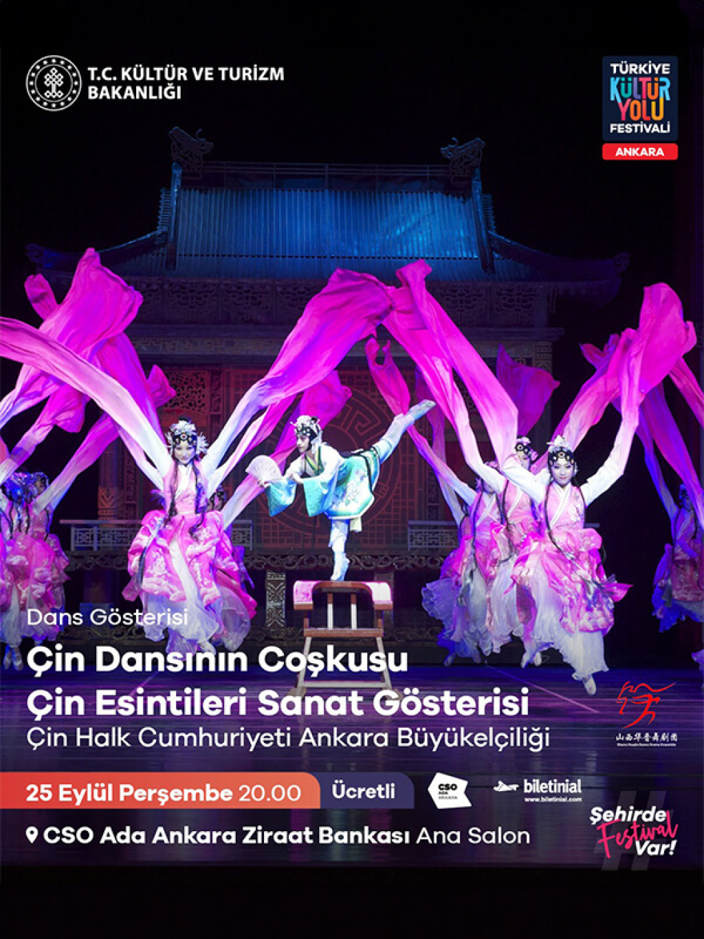 Çin Dansının Coşkusu - Ankara Kültür Yolu