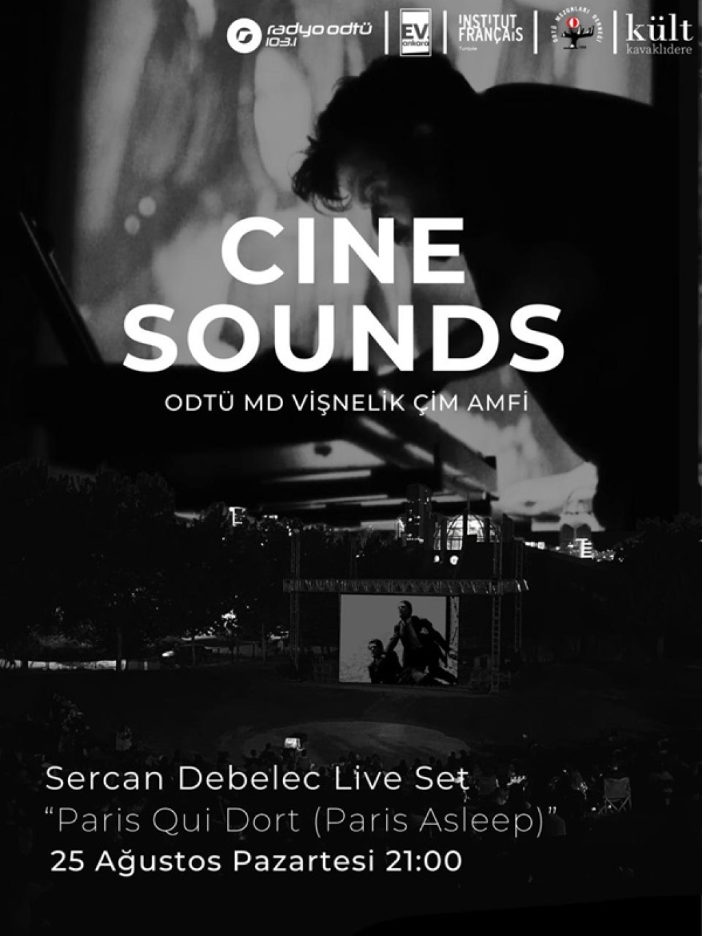 CineSounds: Sercan Debelec Live Set eşliğinde Paris Qui Dort