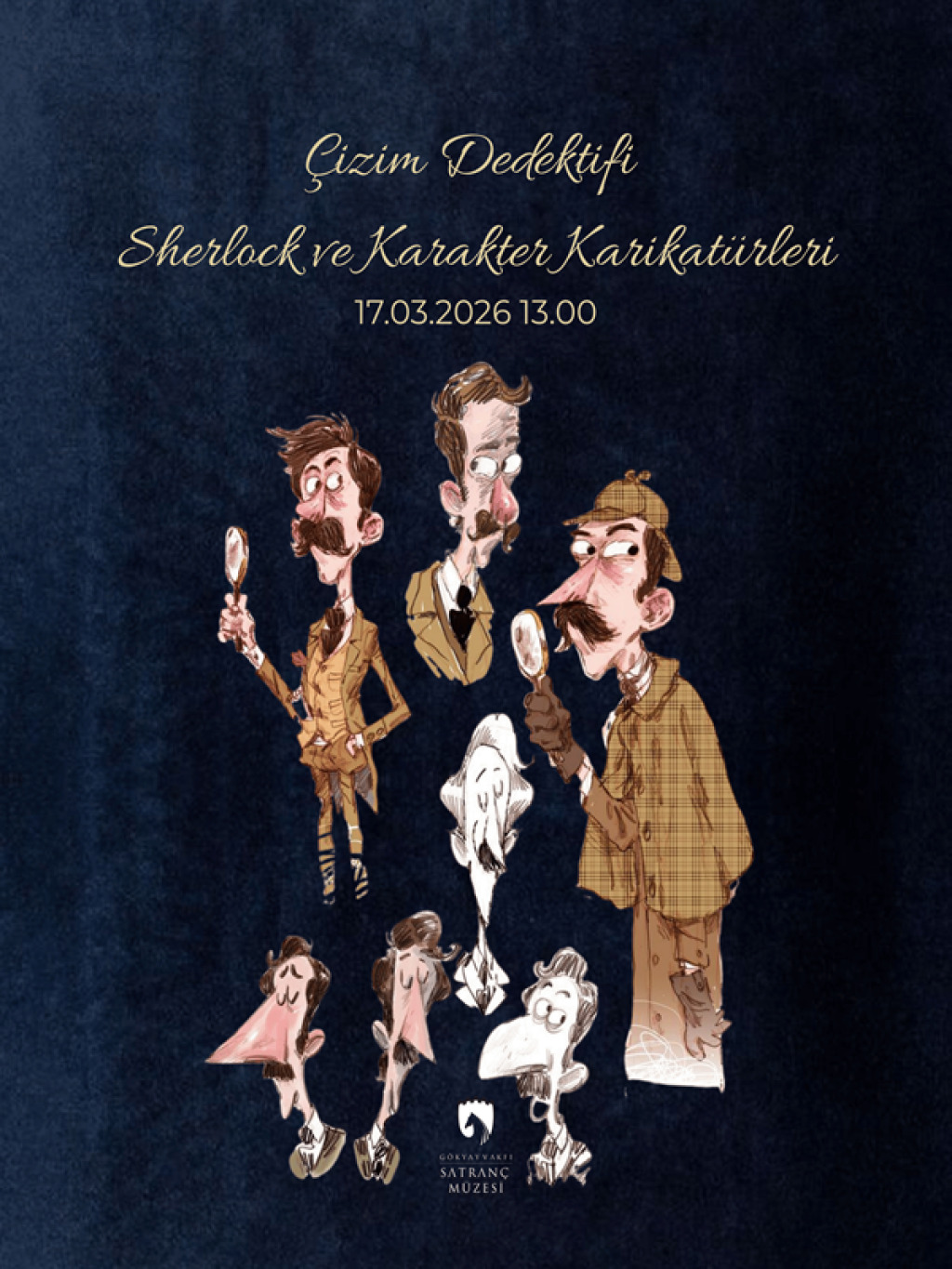 Çizim Dedektifi: Sherlock ve Karakter Karikatürleri