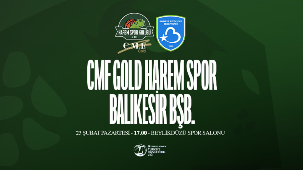 CMF Gold Haremspor - Balıkesir Büyükşehir Belediye Spor