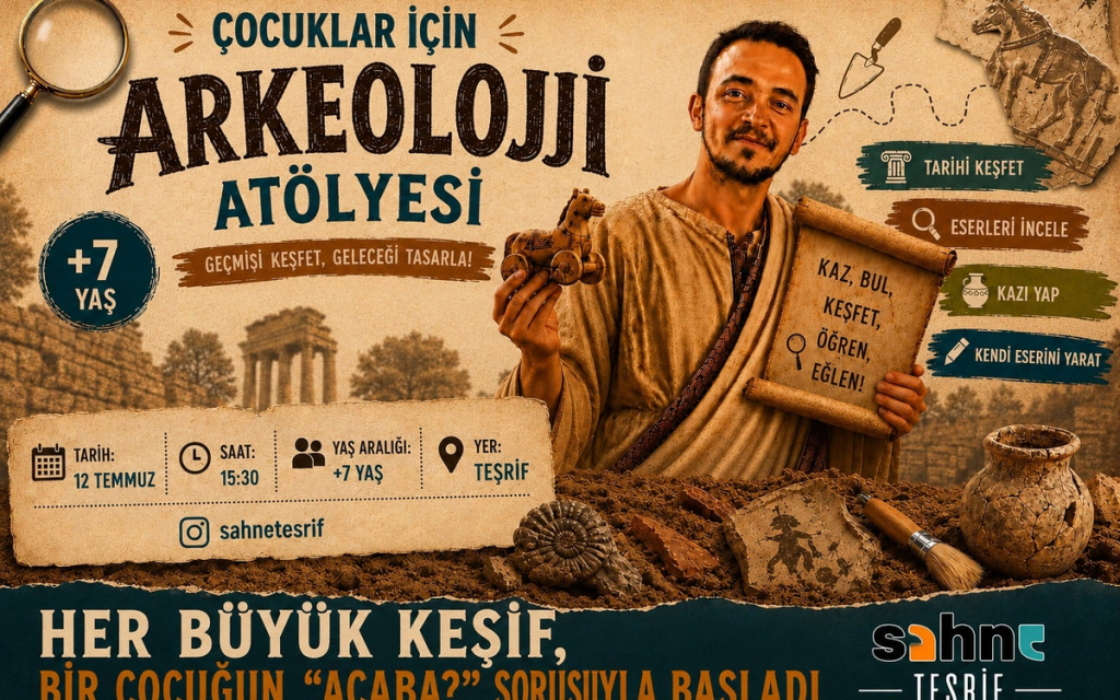 Çocuklar İçin Arkeoloji Atölyesi