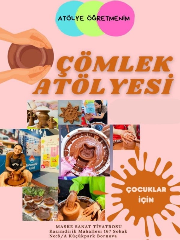 Çocuklar İçin Çömlek Atölyesi