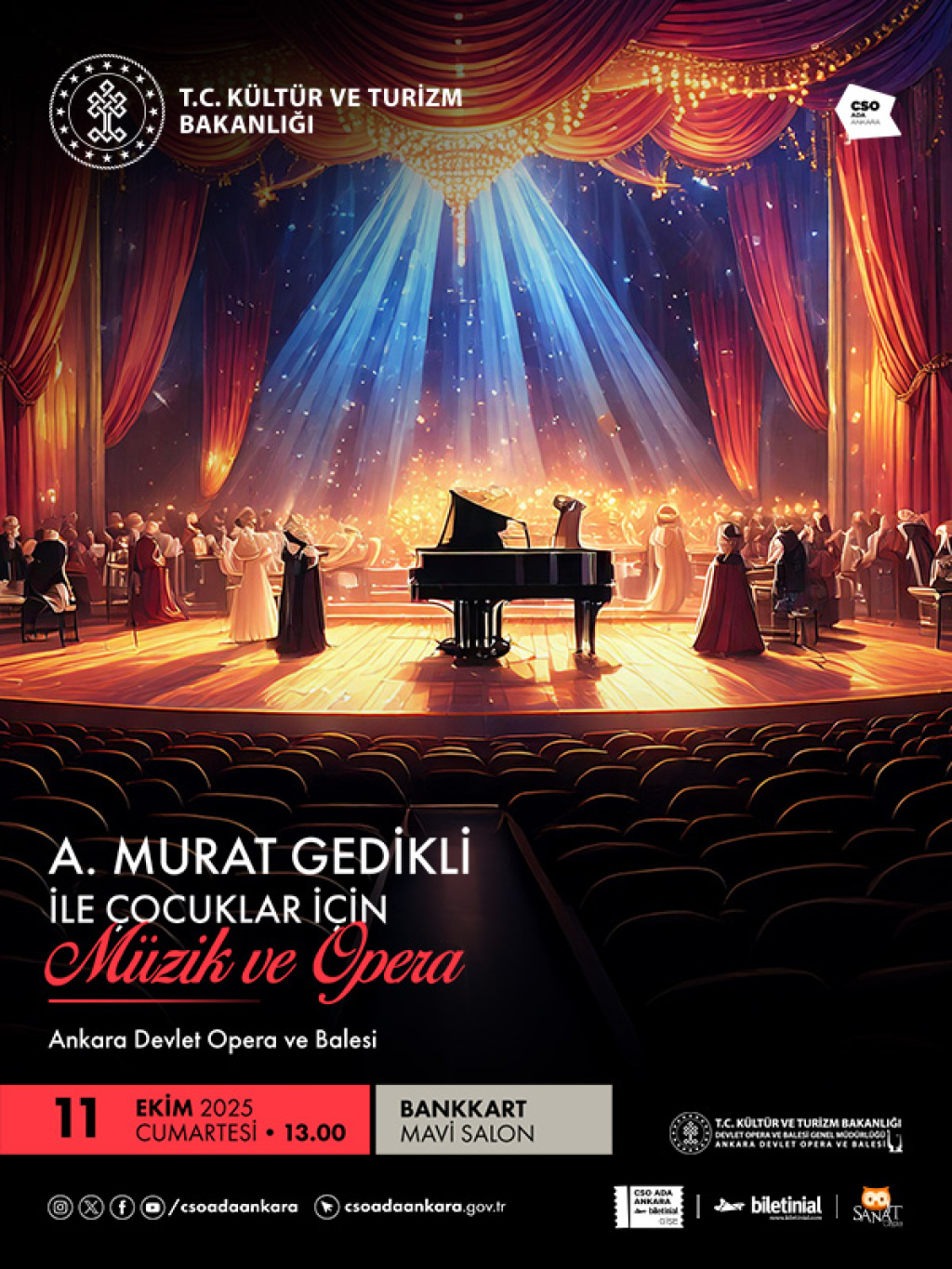 Çocuklar için Müzik ve Opera - Ankara DOB