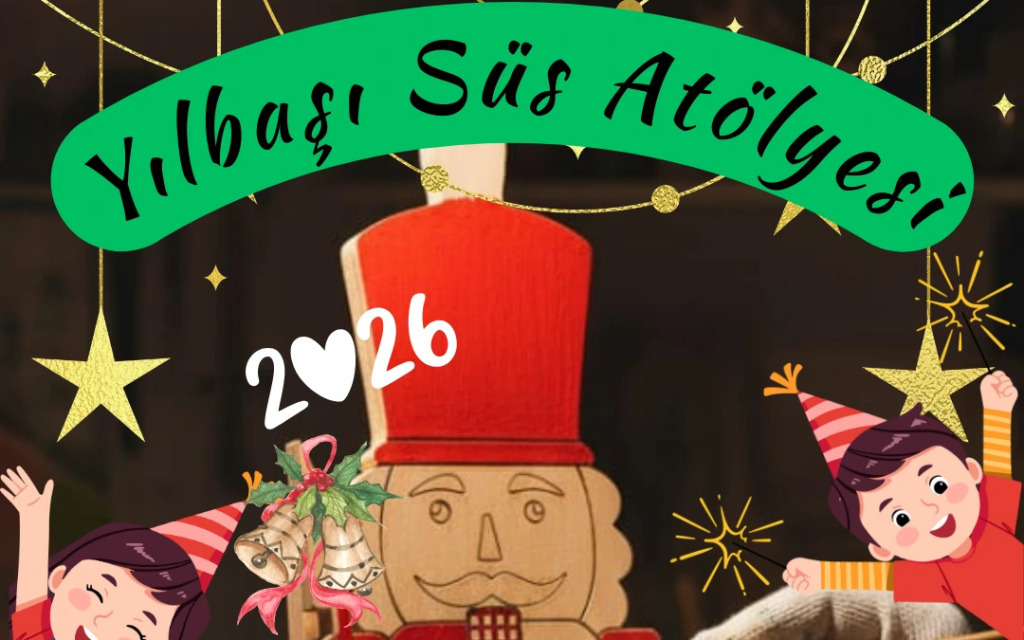 Çocuklar İçin Yılbaşı Ağacı Süsü Atölyesi!