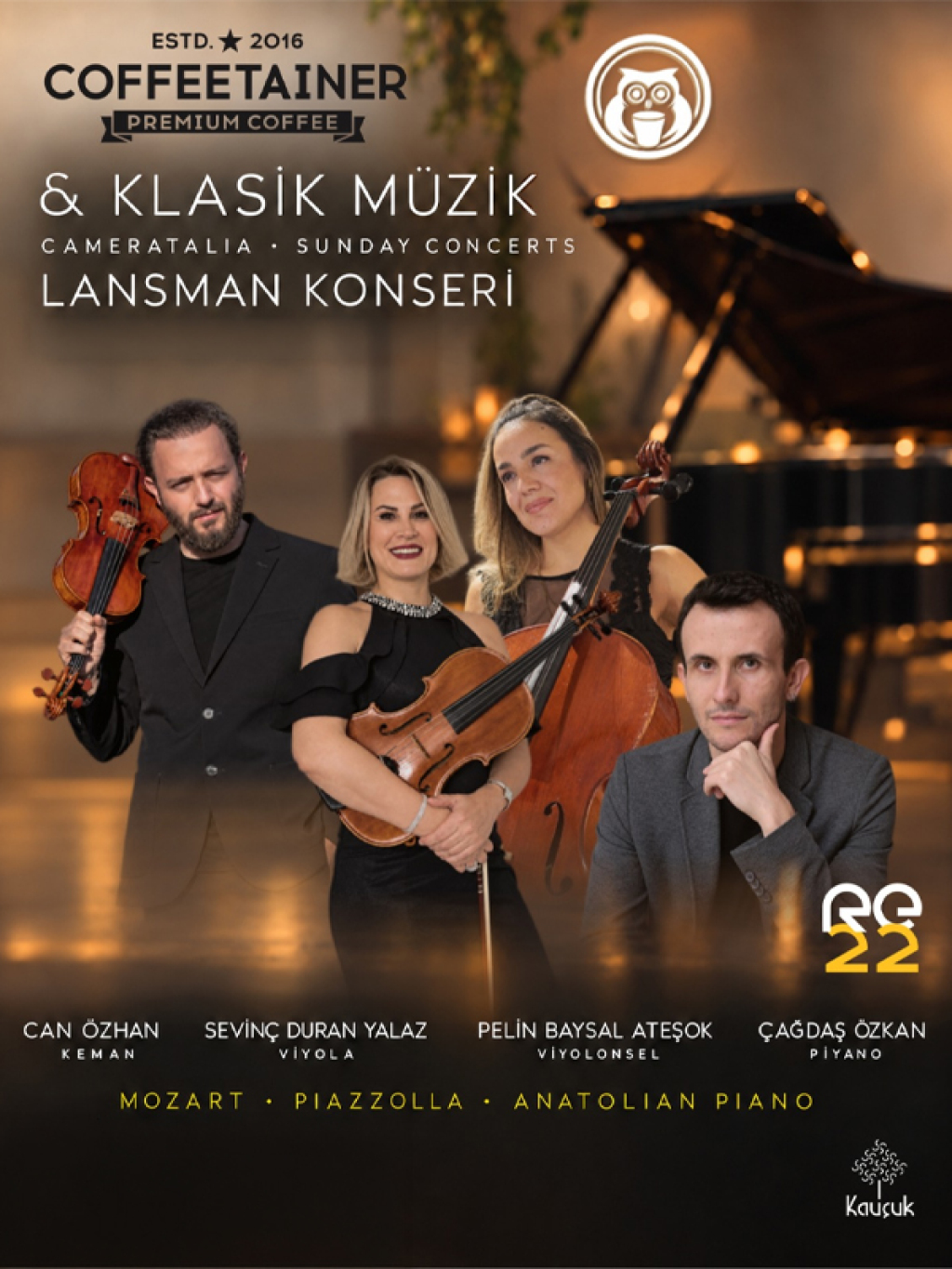 Coffetainer & Klasik Müzik – Cameratalia Pazar Konserleri