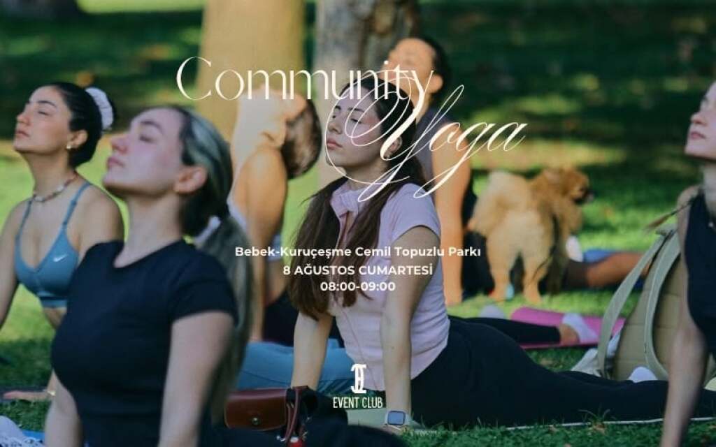 Community Yoga 8 Ağustos - Bebek