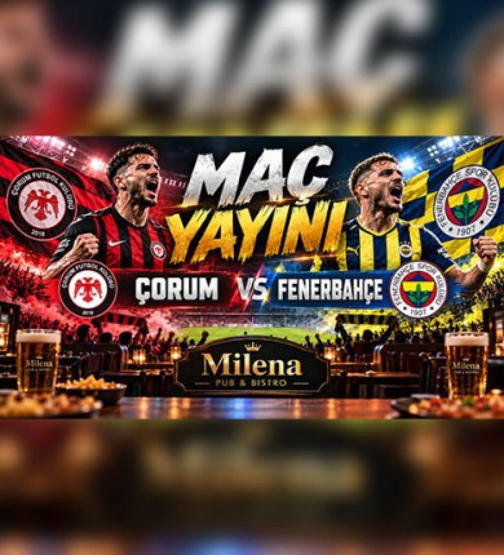 Çorum - Fenerbahçe Maç Yayını