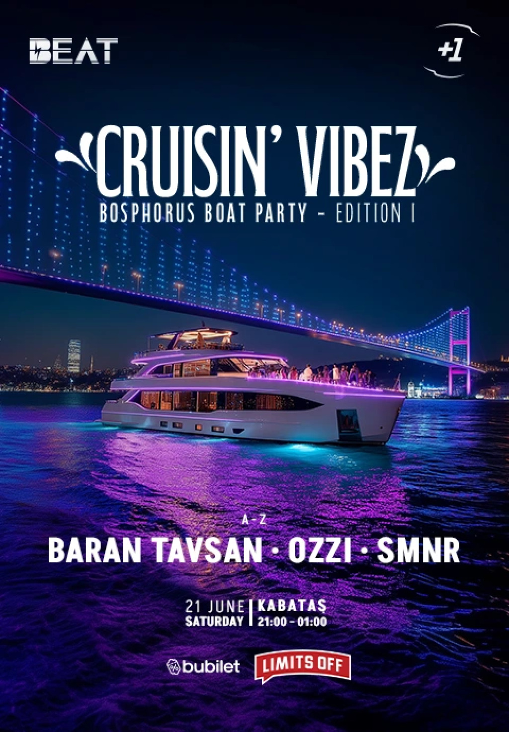 Cruisin’ Vibez Boat Party - Edition I