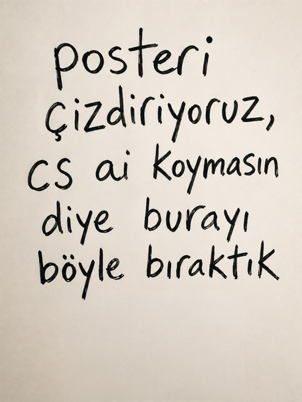 CS ile "Bir Şey" İzliyoruz