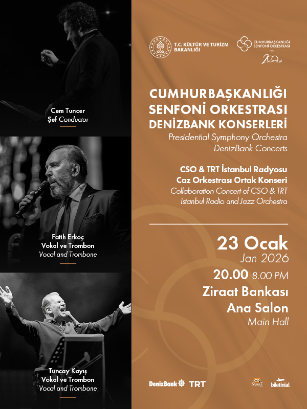 CSO & TRT İstanbul Radyosu Hafif Müzik ve Caz Orkestrası Ortak